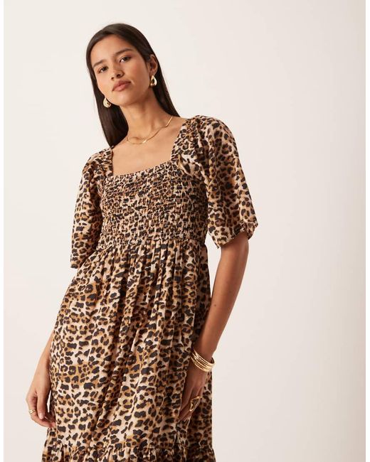SELECTED Black Puff Sleeve Dress