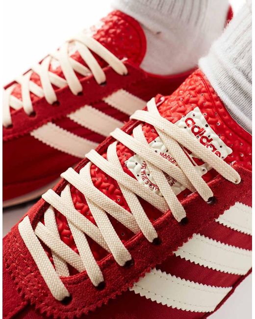 Adidas Originals Red Sl72 Sneakers