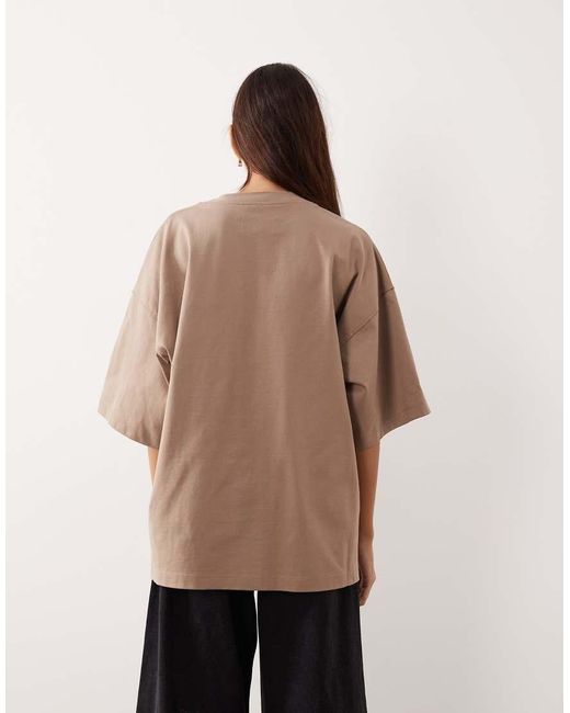 ARRANGE Natural Oversized Premium Heavy Weight T-Shirt