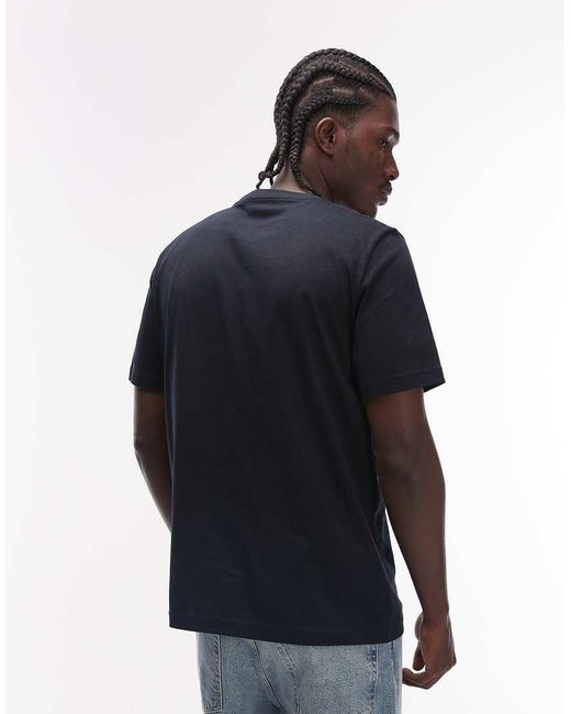 Paul Smith Blue Robots Graphic Casual Fit T-shirt for men