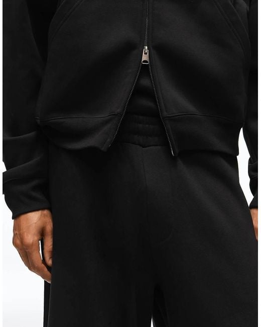 Bershka Black Balloon Fit joggers for men