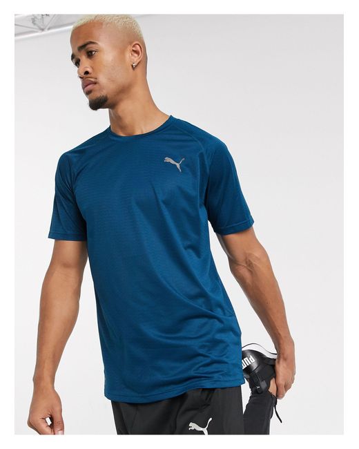 PUMA Tech T-shirt in het Blue voor heren