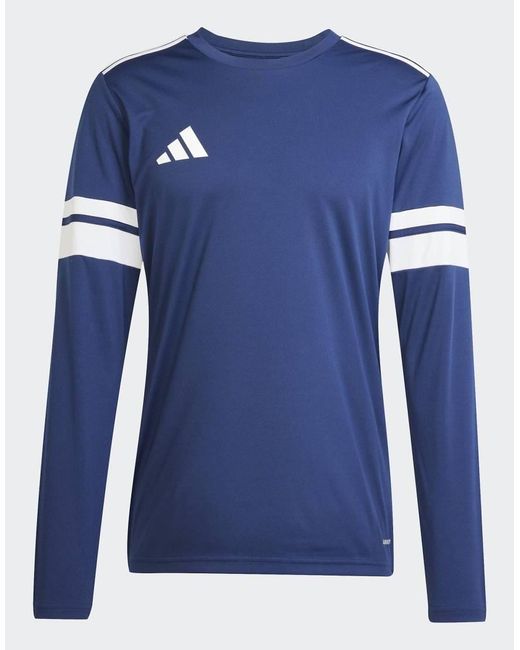 Adidas Originals Blue Squadra 25 Long Sleeve Jersey for men