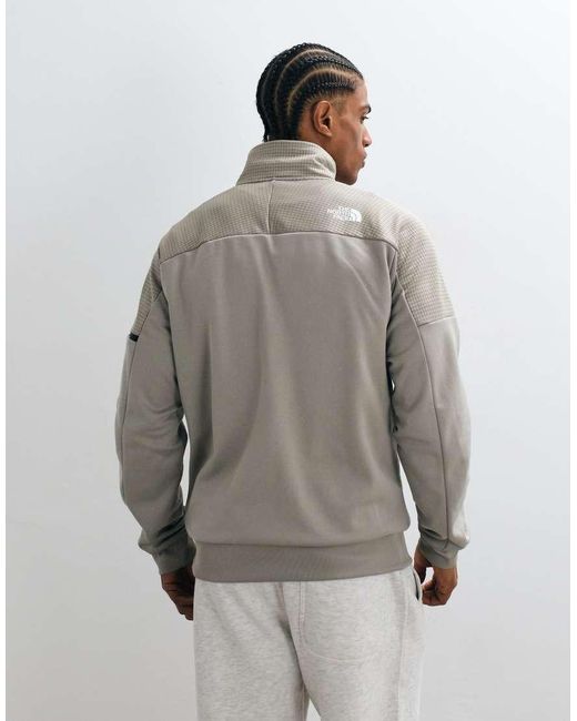 The North Face Gray Mountain Atheltics 1/4 Zip Fleece for men