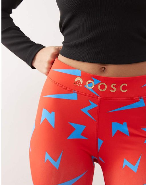 OOSC Red Starman Baselayer Legging