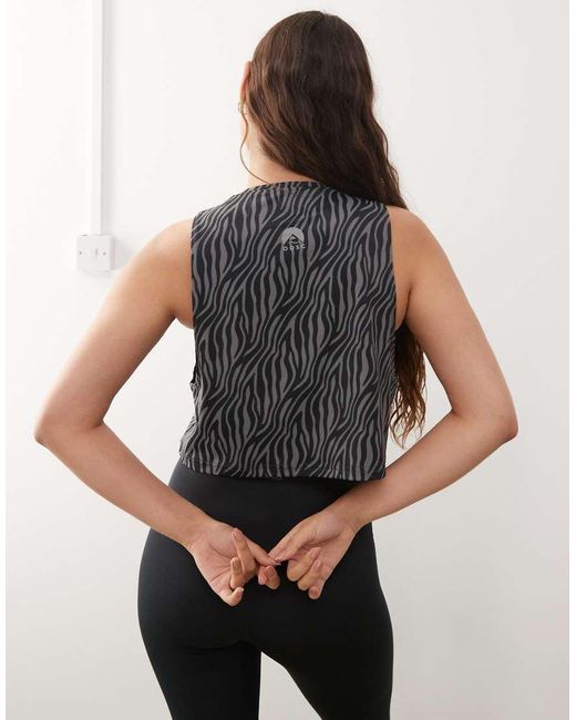 OOSC Multicolor Infinite Cropped Tank Top