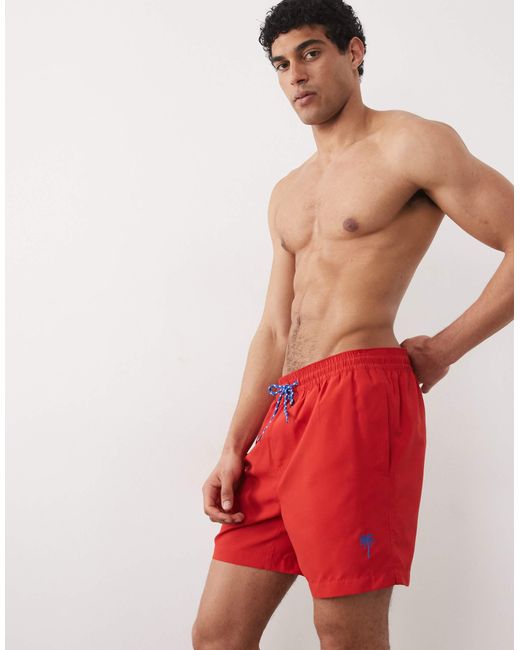 Short Threadbare pour homme en coloris Red