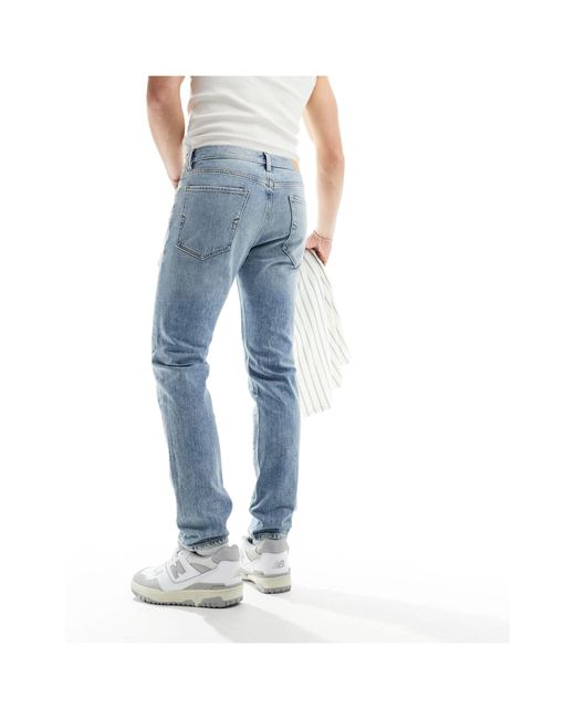 SELECTED Blue Slim Fit Jeans for men