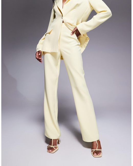 ASOS Blue Co-ord Tailored Suit Trousers