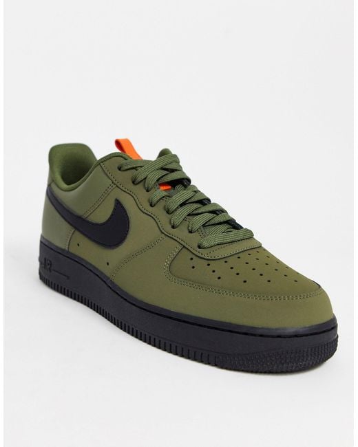 Air Force 1 '07 - Baskets - Kaki BQ4326-200 Nike pour homme en coloris Vert  | Lyst