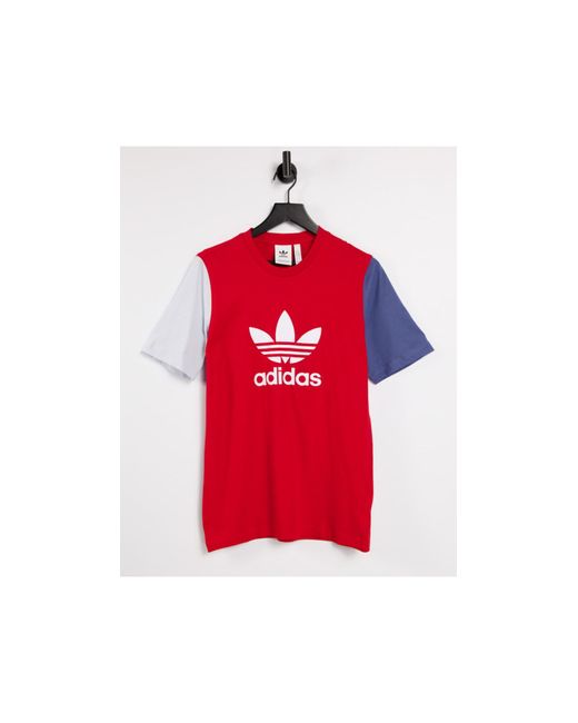 top adidas rosso