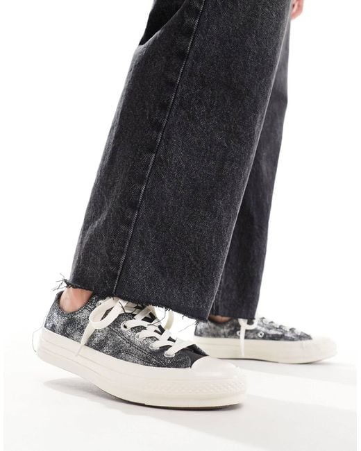 Converse Black Chuck 70 Ox Trainers