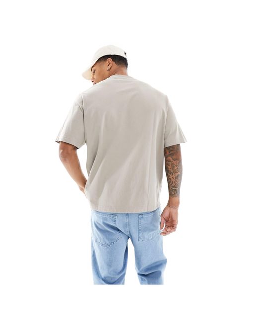 Abercrombie & Fitch – trend – t-shirt in Gray für Herren