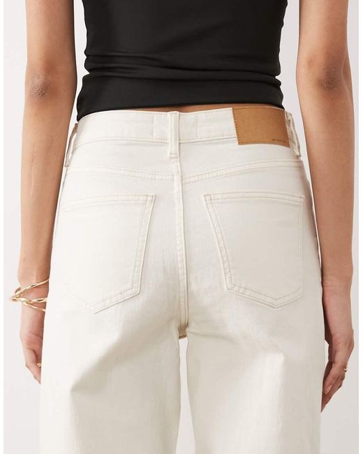ASOS Natural Asos Design Tall Comfort Stretch Straight Leg Jeans
