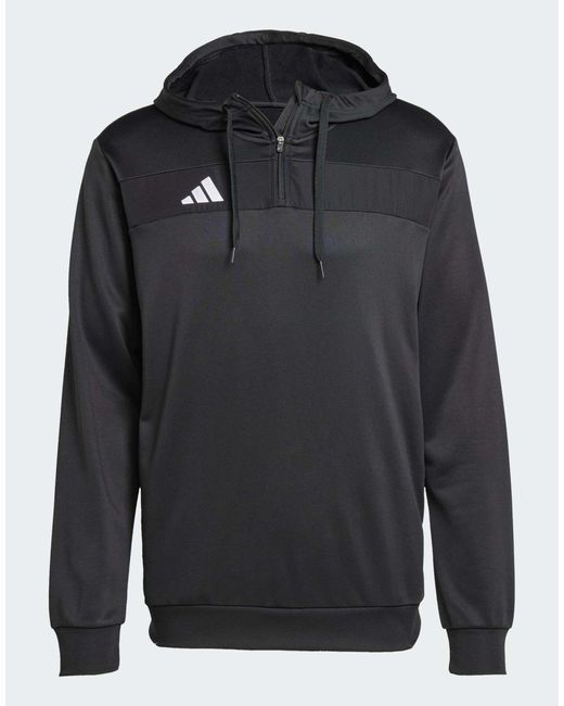 Adidas Originals Adidas football – tiro 25 essentials – kapuzenpullover in Blue für Herren