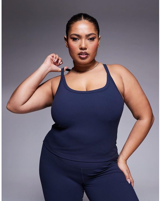 4505 Blue Curve – icon – weiches yoga-camisole