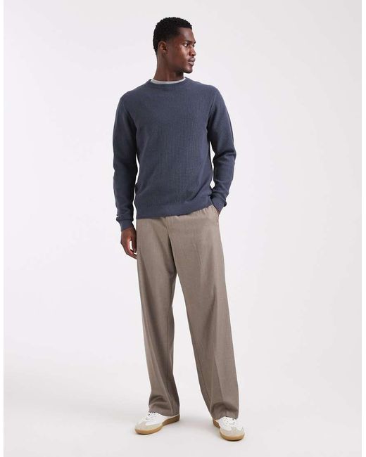 New Look Blue Jumper for men