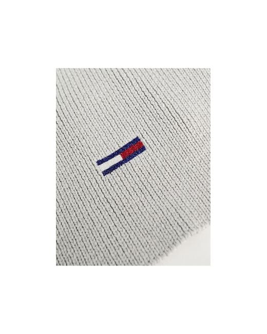 Tommy Hilfiger Blue Flag Logo Scarf