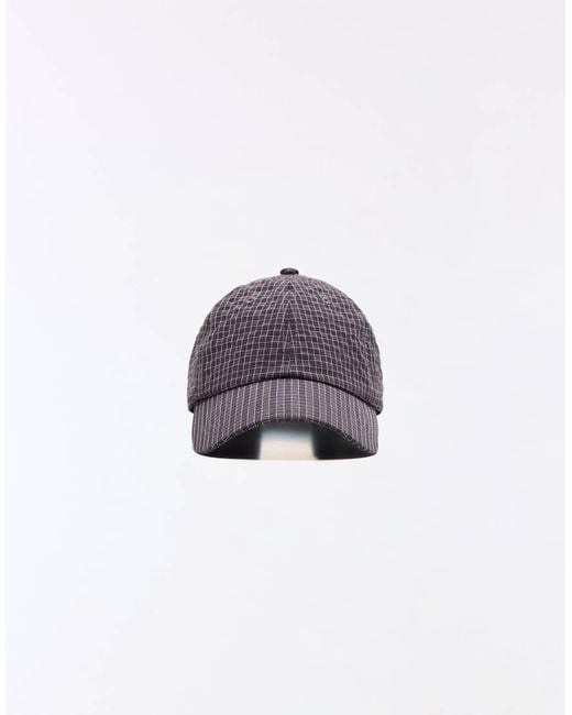Bershka Green Technical Check Cap