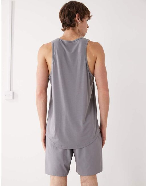 OOSC Gray Elite Activewear Shorts for men