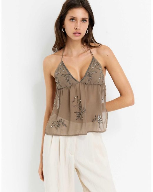 Pull&Bear Natural – oberteil