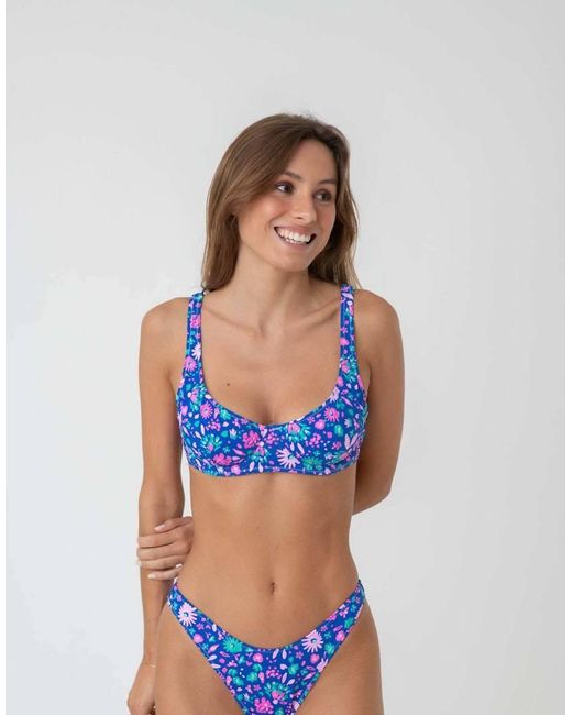 Bright Swimwear Blue Sky Adjustable Bikini Bottom