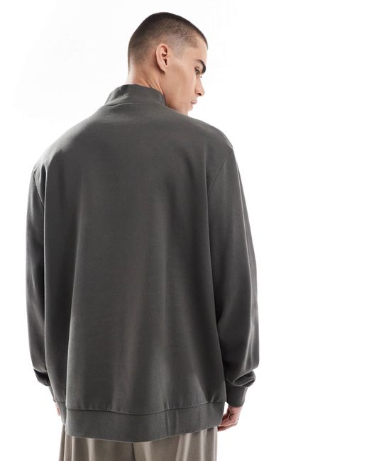 ASOS – essential – sweatshirt in Gray für Herren
