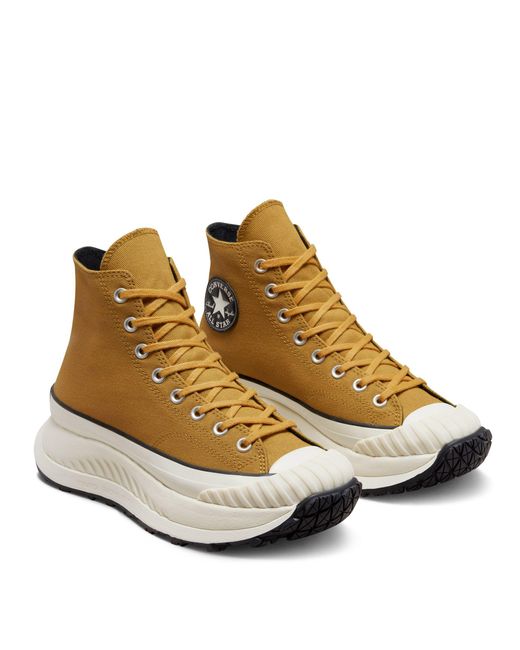 Converse Chuck 70 Hi At-cx Hi Platform Sneakers in Natural for Men | Lyst