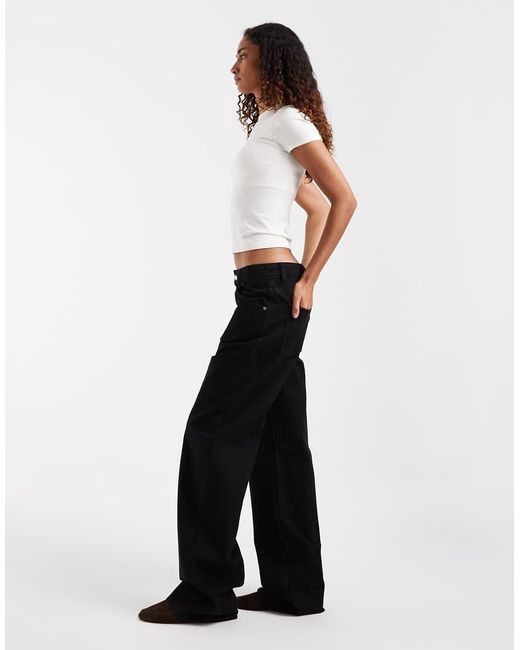 ASOS Black Asos Design Tall Oversized Baggy Boyfriend Jeans