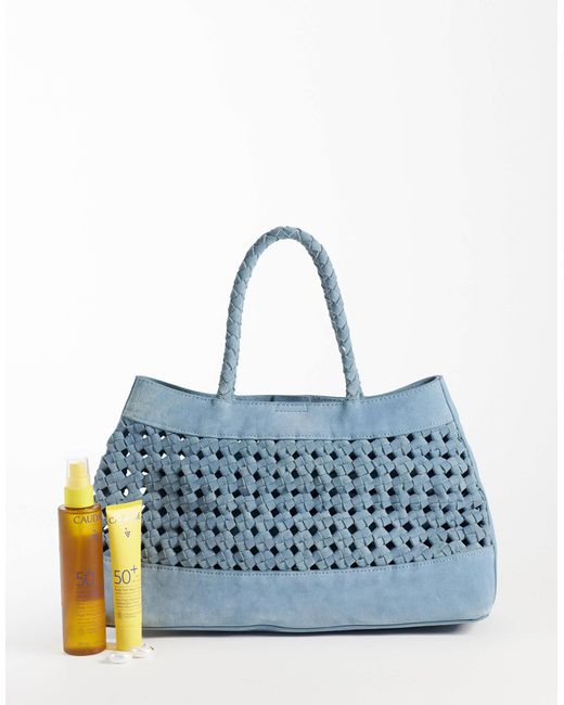 ASOS Blue – wildleder-tasche