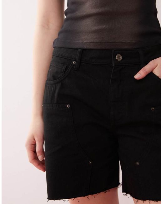 Guess Black Mom Shorts