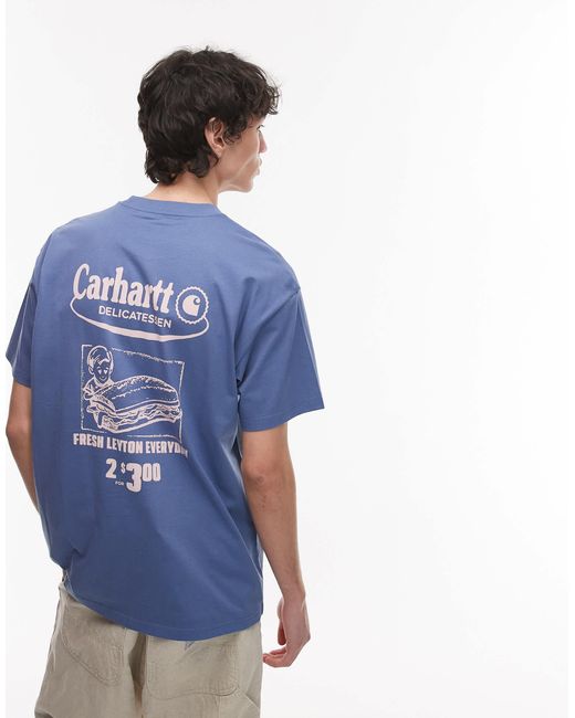 Carhartt – t-shirt in Blue für Herren