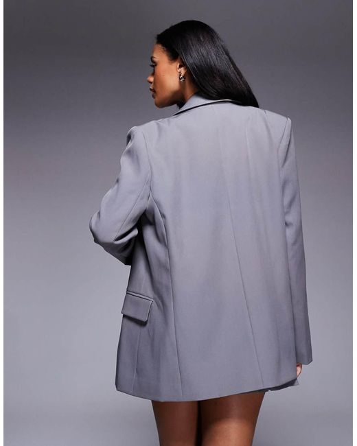 Kaiia Gray Exclusive Tailored Oversized Blazer Co-ord