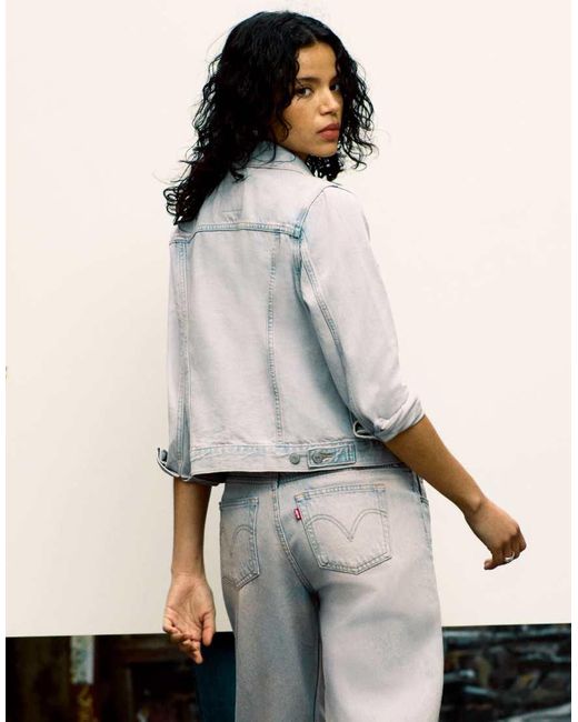 Levi's Gray Superlow Loose Jeans