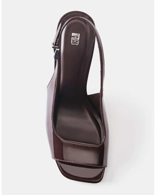 Pull&Bear Brown Slingback Heels
