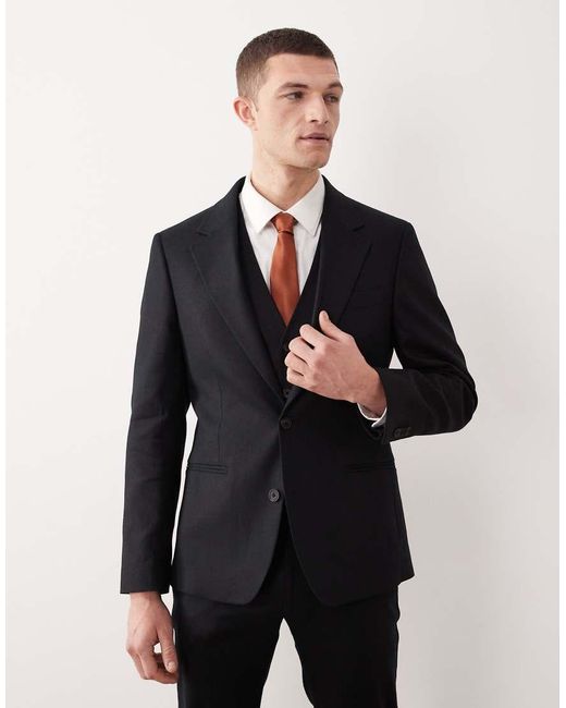 ASOS Blue Skinny Suit Jacket for men