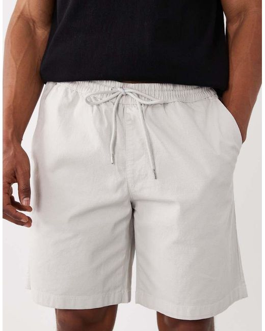 Jack & Jones Multicolor Textured Drawstring Shorts for men