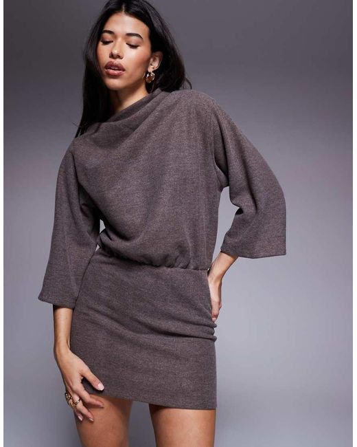 black long sleeve shift dress Black Velvet Bell Sleeve Shift Dress – New York & Company main image 1