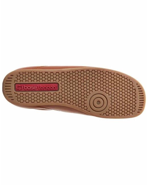 Base London Brown Event Waxy Shoe for men