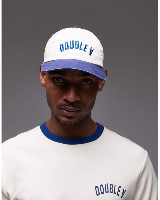 DOUBLE A by WOOD WOOD Multicolor Archie Cap for men