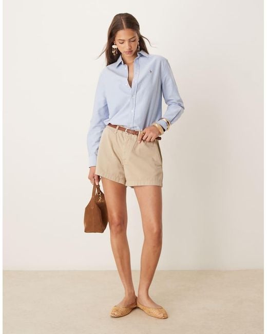 Polo Ralph Lauren White Chino Shorts