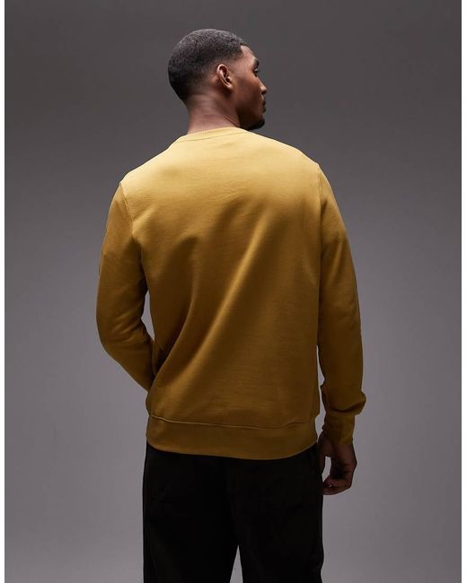 Paul Smith Yellow Zebra Logo Sweatshirt for men