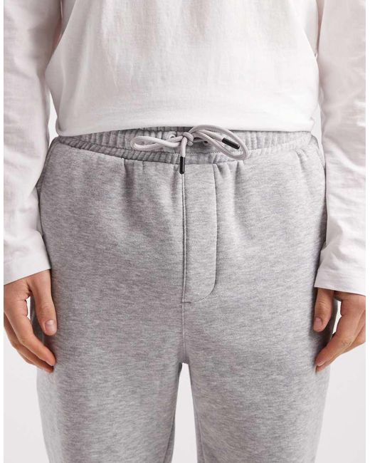 Jack & Jones Gray Straight Leg jogger for men