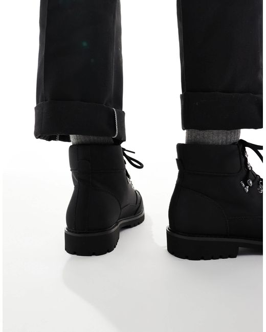 SEQWL – schnürstiefel in Black für Herren