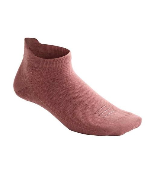 Oysho Pink 2 Pairs Of Polyamide Blend Yoga And Pilates Sneaker Socks