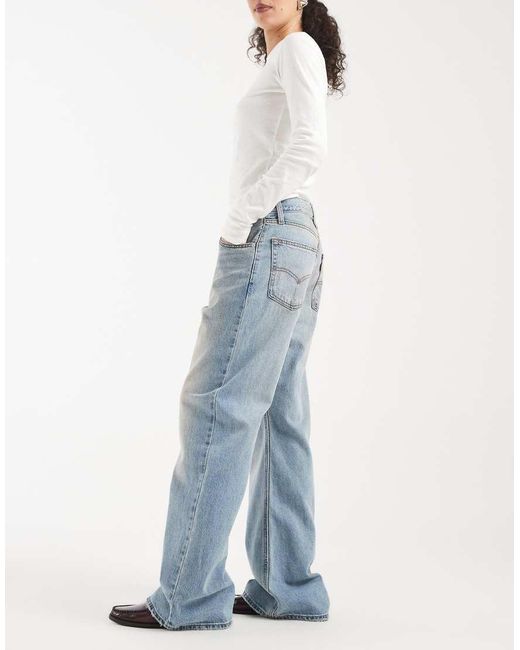 Levi's Blue Loose Bootcut Jeans