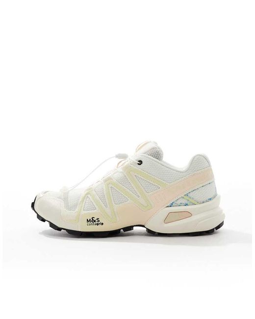 Salomon White Speedcross 3 Mindful Trainers