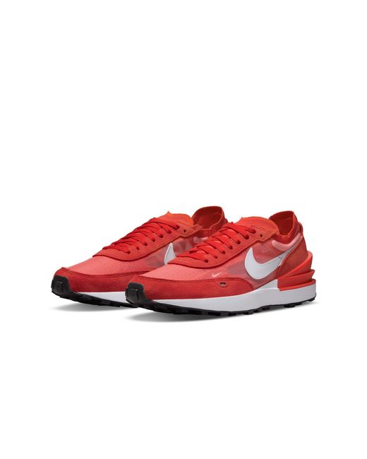 Nike Rubber Waffle One Sneakers in Red Lyst Canada
