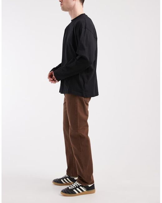 Jack & Jones Black Chris Straight Jeans for men