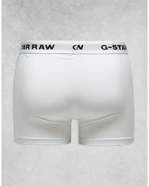 G-Star – 3er-pack eng geschnittene boxershorts in Gray für Herren
